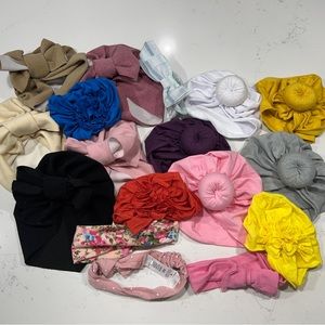 Variety pack bows/head wraps